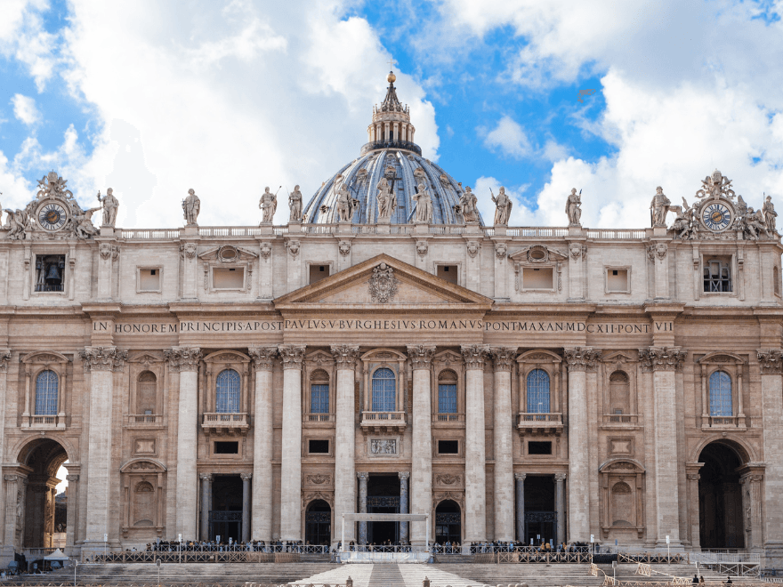 Vue de San Pietro au Vatican