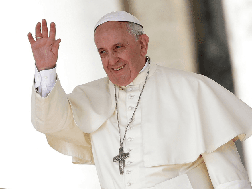 salutations du pape