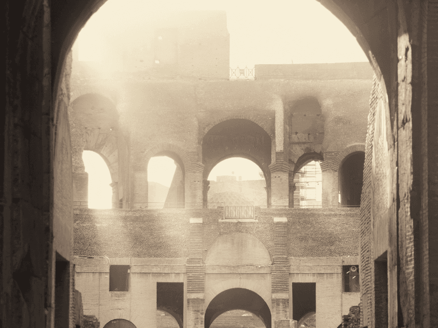 view of colosseum