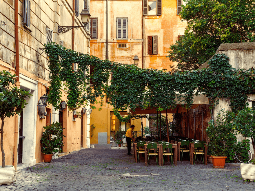 vista de trastevere
