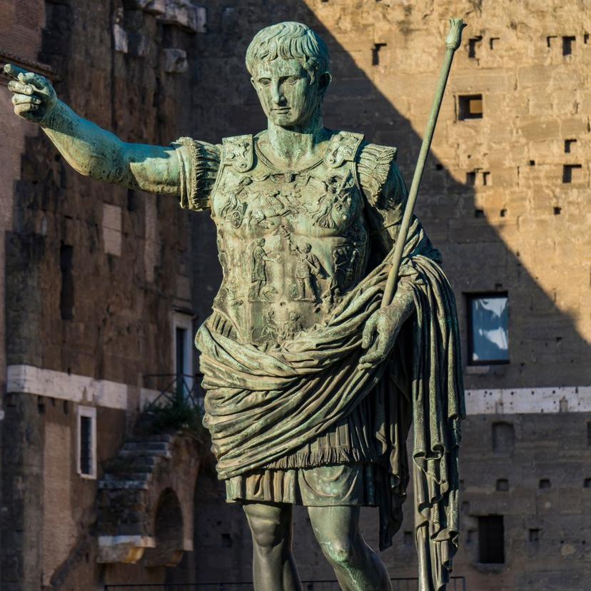 Augustus Statue in the Roman Forum