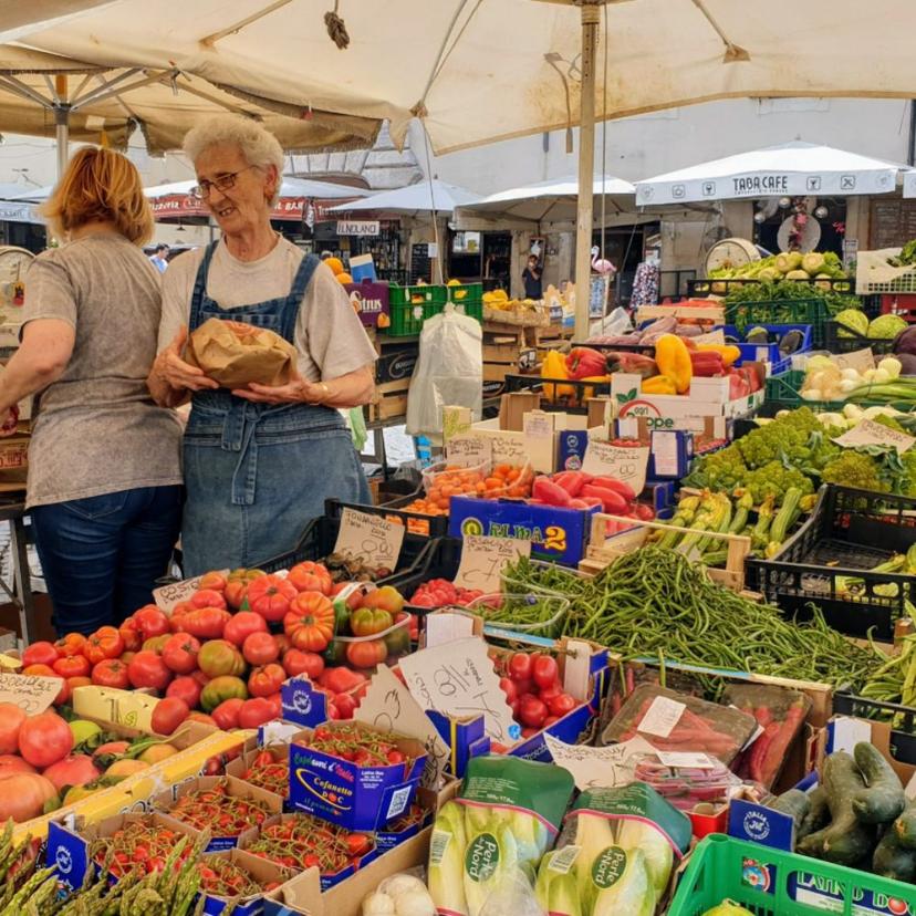Campo de' Fiori Market in Rome