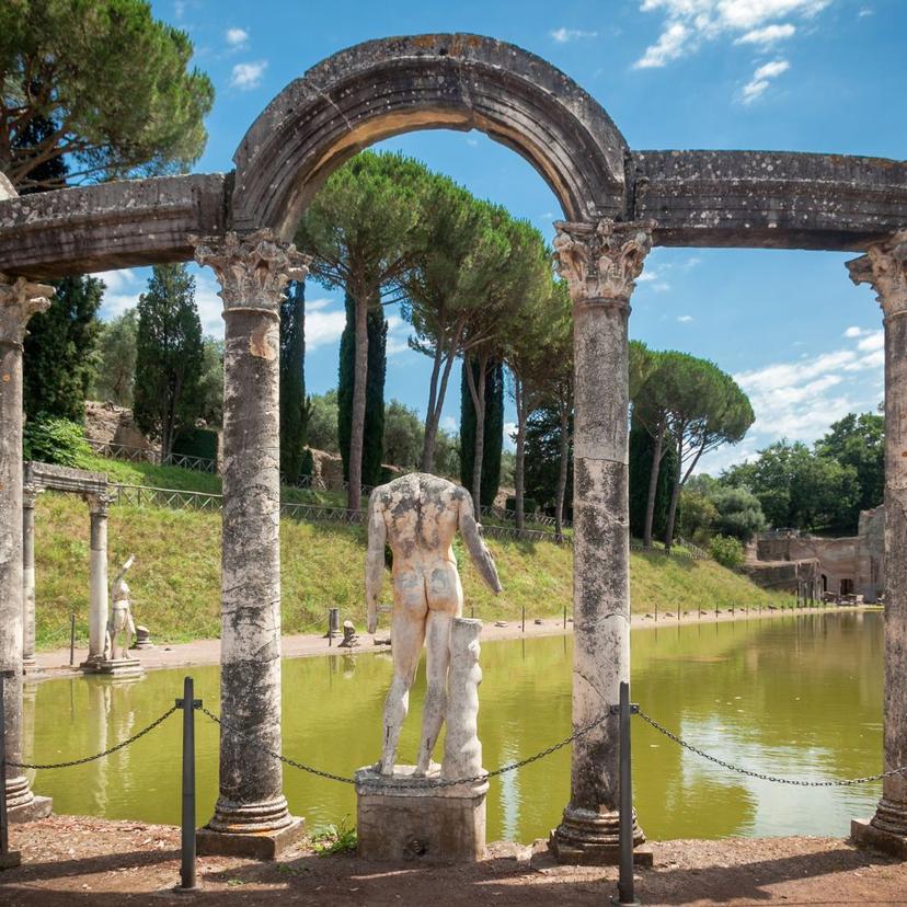 Hadrian's Villa in Tivoli