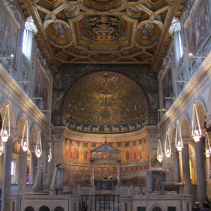 St. Clement's Inside Inside St. Clement's Church near to Colosseum