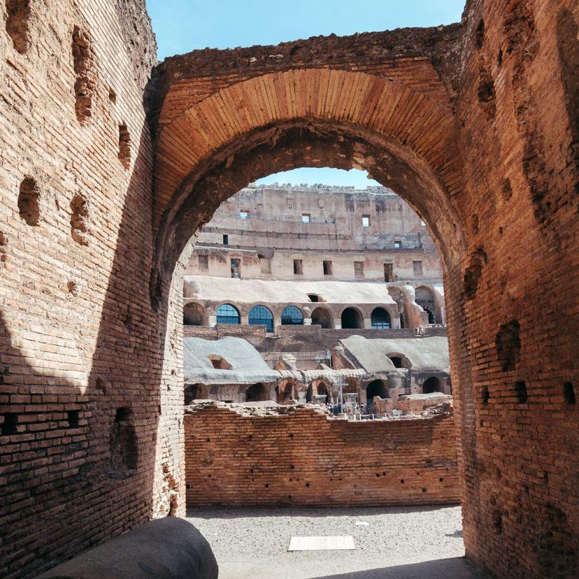 Inside Colosseum sneak peek A look inside of the Colosseum