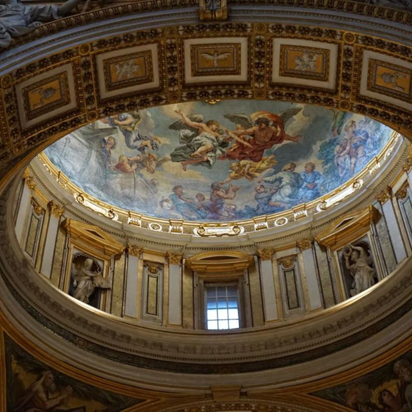 Vatican Museums Fresco A stunning Fresco in the Vatican Museums