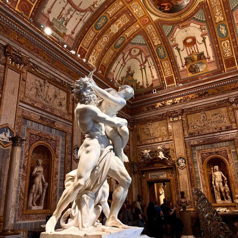 The Rape of Proserpina The Rape of Proserpina sculpture by Bernini at the Borghese Gallery in Rome