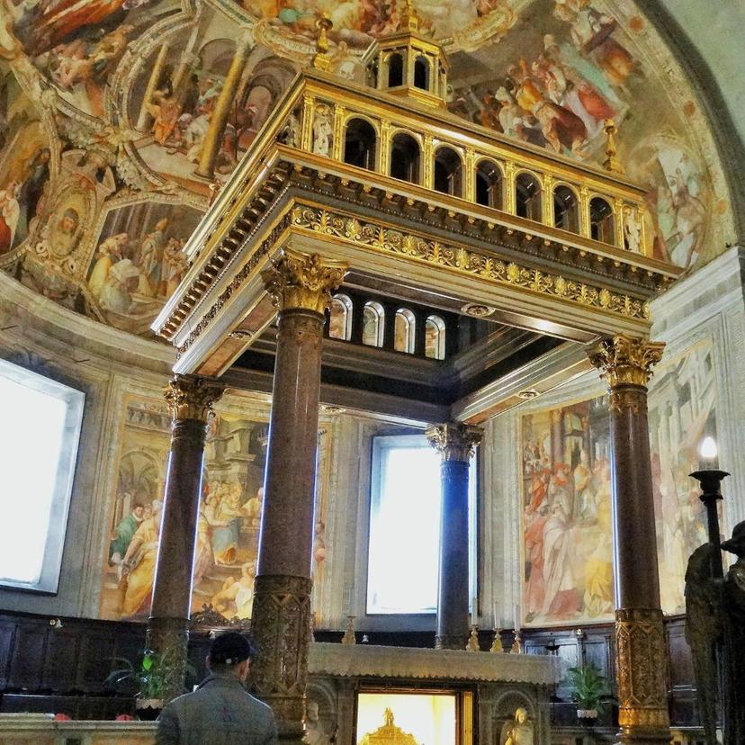 Basilica of San Pietro Basilica of San Pietro Daylight twinkling
