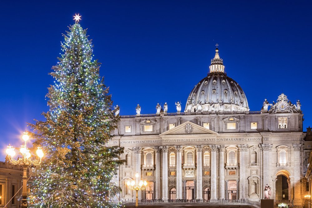 The most beautiful Christmas trees in Rome