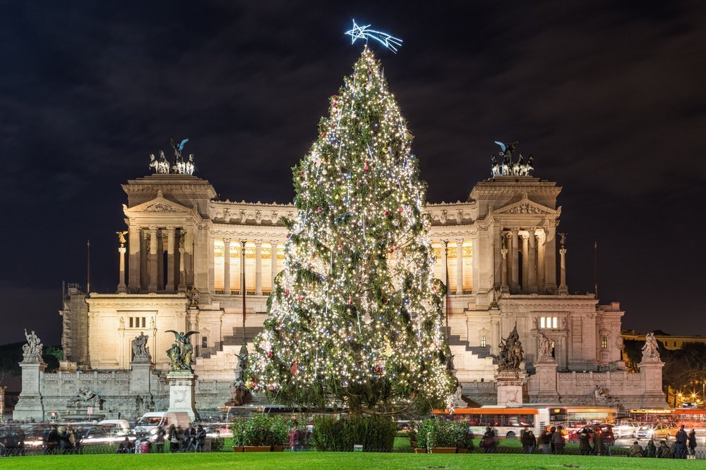 The most beautiful Christmas trees in Rome