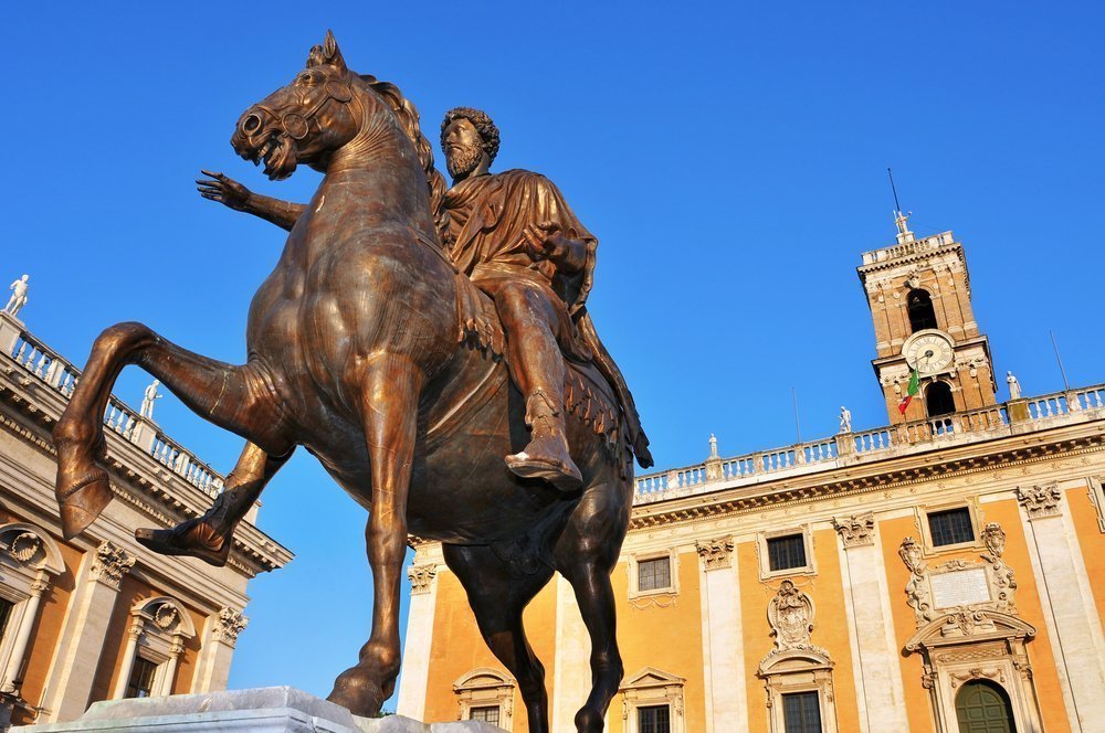 Equestrian Statue Of Marcus Aurelius 