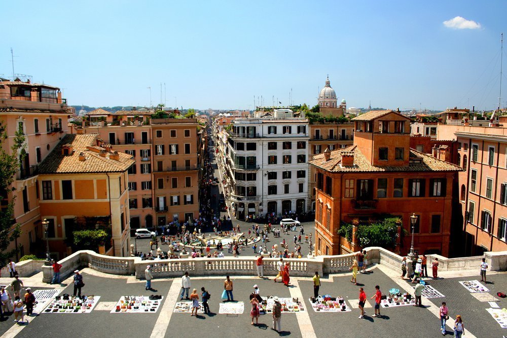 Shopping Near Spanish Steps