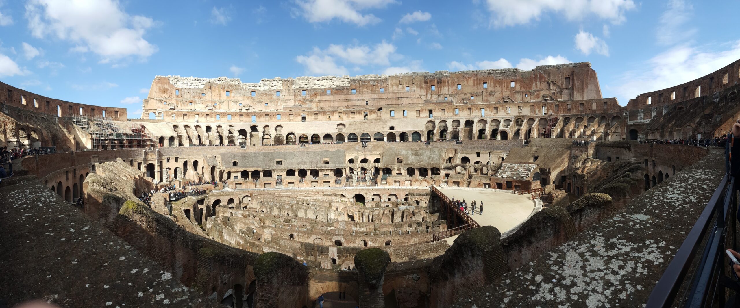 inside colosseum