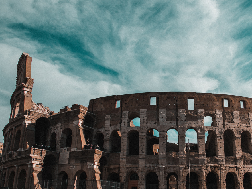 view of colosseum