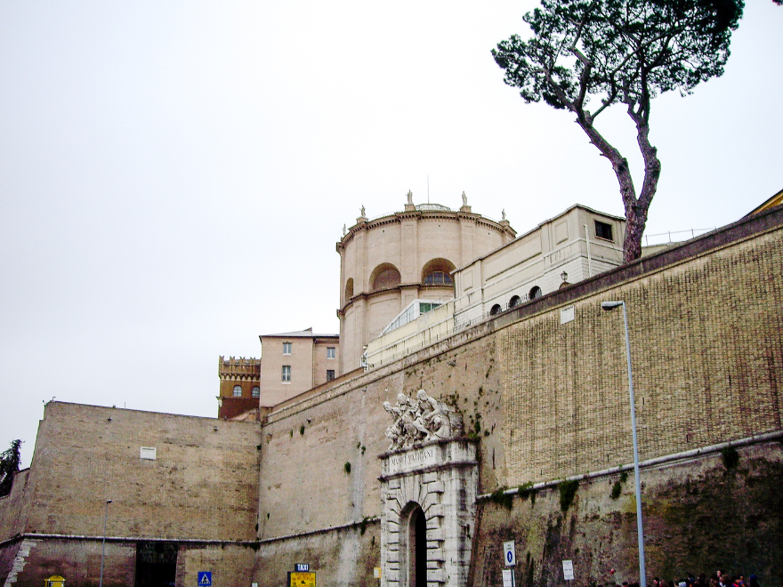 external view of vatican museums