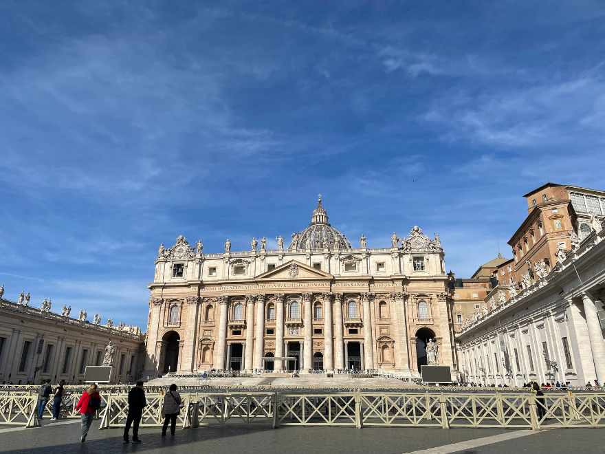 view of vatican