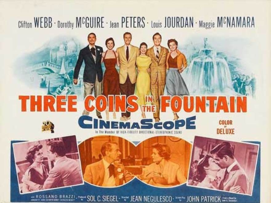 picture of Three coins in the fountain movie