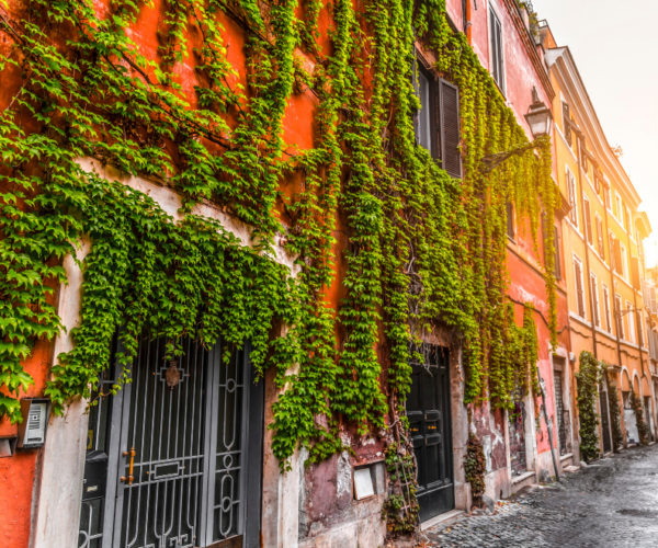 streetview in trastevere