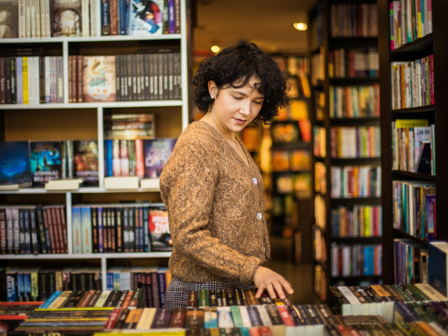 book shop in Rome