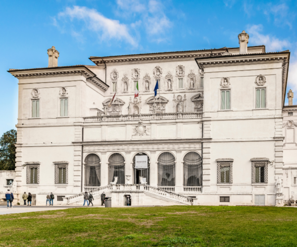 view of villa borghese